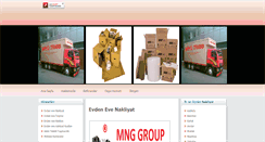 Desktop Screenshot of evdenevenakliyatgroup.com